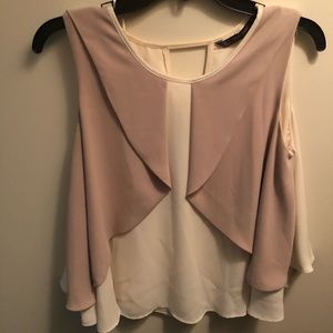 Zara chiffon top